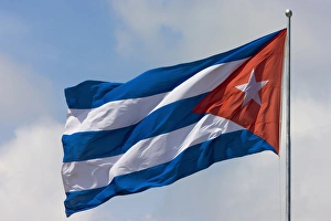 Cuba National Flag Prints: Cuba national flag