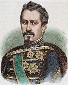 Cuza, Alexander John (Husi, 1820-Heidelberg, 1873). Prince of Romania (1859-1866) Cuza, Alexander John (Husi, 1820-Heidelberg, 1873). Prince of Romania (1859-1866)