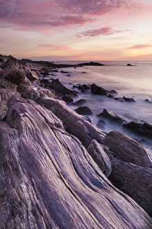 Dawn over the Atlantic Ocean at Wallis Sands State Park in Rye, New Hampshire Dawn over the Atlantic Ocean at Wallis Sands State Park in Rye, New Hampshire