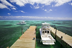 Dive Boats, Little Cayman Beach Club, Little Cayman, Cayman Islands, Caribbean Dive Boats, Little Cayman Beach Club, Little Cayman, Cayman Islands, Caribbean