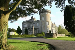 Dromoland Castle side entrance print