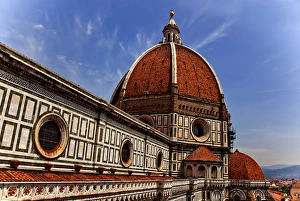 Duomo Basilica Cathedral Church from Giottos Bell Tower Florence Italy Resubmit--In Duomo Basilica Cathedral Church from Giottos Bell Tower Florence Italy Resubmit--In