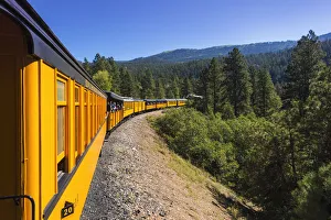 Durango & Silverton Narrow Gauge Railroad, San Juan National Forest, Colorado, USA Durango & Silverton Narrow Gauge Railroad, San Juan National Forest, Colorado, USA