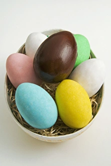 Traditional Easter Eggs Prints: Easter eggs, spring eggs