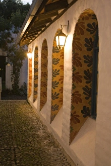 Ecuador, arched windows of Hacienda Cusin, 9km from Otavalo Ecuador, arched windows of Hacienda Cusin, 9km from Otavalo