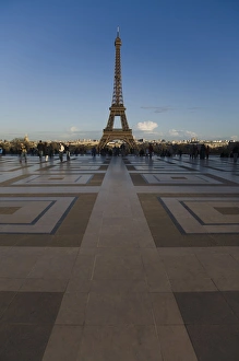 Eiffel Tower viewed from Trocadero, Paris, France Eiffel Tower viewed from Trocadero, Paris, France