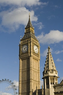 ENGLAND, London: Westminster, Big Ben / Mid, Afternoon ENGLAND, London: Westminster, Big Ben / Mid, Afternoon