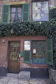 EU, France, Paris, Montmartre. Au Lapin Agile, Rue des Saules EU, France, Paris, Montmartre. Au Lapin Agile, Rue des Saules