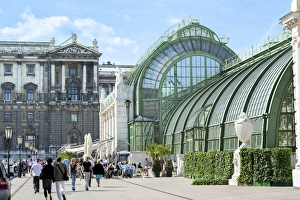 Europe, Austria, Vienna, Hofburg Palace, greenhouse Europe, Austria, Vienna, Hofburg Palace, greenhouse