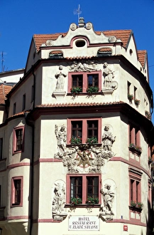 Europe, Czech Republic, Prague, Hotel and restaurant Europe, Czech Republic, Prague, Hotel and restaurant