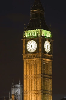 Europe, ENGLAND-London: Big Ben Detail / Evening Europe, ENGLAND-London: Big Ben Detail / Evening