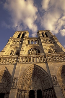 Europe, France, Paris, Notre Dame, later afternoon Europe, France, Paris, Notre Dame, later afternoon