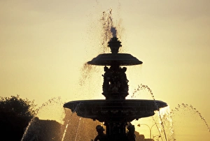Europe, France, Paris. Place de la Concorde. Fountain Europe, France, Paris. Place de la Concorde. Fountain