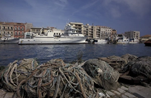 Europe, France, Sete. Fishing port and waterfront Europe, France, Sete. Fishing port and waterfront