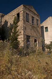 Europe, Greece, Dodecanese Islands, Kastellorizo: formerly abandonded old house Europe, Greece, Dodecanese Islands, Kastellorizo: formerly abandonded old house
