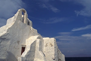 Europe, Greece, Mykonos. Traditional architecture Europe, Greece, Mykonos. Traditional architecture