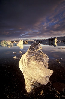 Europe, Iceland, Breioamrkurjokull Glacier region Europe, Iceland, Breioamrkurjokull Glacier region