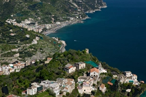Europe, Italy, Campania, (Amalfi Coast), Ravello: View of the Amalfi Coastline Europe, Italy, Campania, (Amalfi Coast), Ravello: View of the Amalfi Coastline