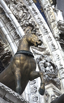 Europe; Italy; Venice; Horse Staue on San Marco HDR Europe; Italy; Venice; Horse Staue on San Marco HDR