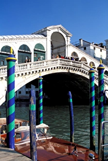Europe, Italy, Venice. Rialto Bridge and Canal Grande Europe, Italy, Venice. Rialto Bridge and Canal Grande