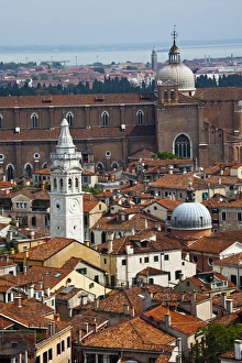 Europe; Italy; Venice; Roof Tops From the Bell Tower of San Marco Square Europe; Italy; Venice; Roof Tops From the Bell Tower of San Marco Square