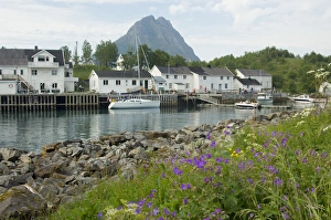 Europe, Norway, Vesteralen. Skipnes Trading post Europe, Norway, Vesteralen. Skipnes Trading post