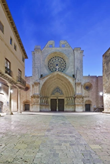 Europe, Spain, Catalonia, Tarragona, Tarragona Cathedral Europe, Spain, Catalonia, Tarragona, Tarragona Cathedral