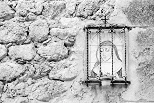 Europe, Spain, Mallorca. The Holy Wall, Valldemossa Europe, Spain, Mallorca. The Holy Wall, Valldemossa