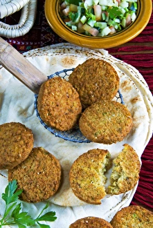 Falafel, Chickpeas croquettes, Arabic countries, Arabic cooking Falafel, Chickpeas croquettes, Arabic countries, Arabic cooking