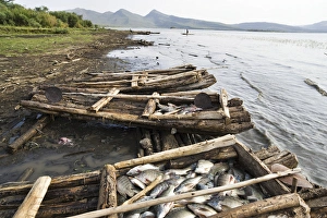 Fishermen on Lake Chamo, Arba Minch, Ethiopia Fishermen on Lake Chamo, Arba Minch, Ethiopia