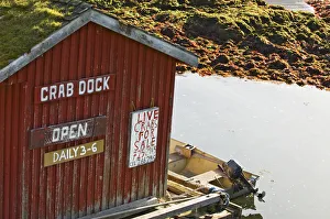 Fishing dock, Tofino, Clayoquot Sound, Vancouver Island, British Columbia Fishing dock, Tofino, Clayoquot Sound, Vancouver Island, British Columbia