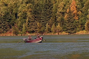 Fishing in the Kenai River; Kenai Peninsula; Alaska; USA Fishing in the Kenai River; Kenai Peninsula; Alaska; USA