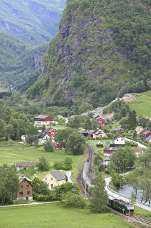 The Flam Railway - an incredibel train journey from the mountain station at Myrdal The Flam Railway - an incredibel train journey from the mountain station at Myrdal