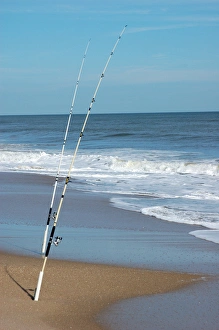 Florida, fishing along the Canaveral National Seashore Florida, fishing along the Canaveral National Seashore