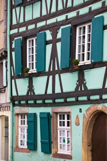 FRANCE-Alsace (Haut Rhin)-Colmar:Half Timbered Houses of Petite Venise (Little Venice) FRANCE-Alsace (Haut Rhin)-Colmar:Half Timbered Houses of Petite Venise (Little Venice)