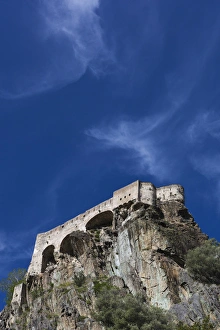 France, Corsica, Haute-Corse Department, Central Mountains Region, Corte, Citadel France, Corsica, Haute-Corse Department, Central Mountains Region, Corte, Citadel