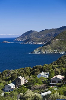 France, Corsica, Haute-CorseDepartment, Le Cap Corse, Pino, coastal view France, Corsica, Haute-CorseDepartment, Le Cap Corse, Pino, coastal view
