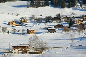 FRANCE-French Alps (Haute-Savoie)-PRAIRY:Small Ski Village in Winter- Ski Chateaus FRANCE-French Alps (Haute-Savoie)-PRAIRY:Small Ski Village in Winter- Ski Chateaus