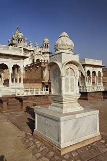 Gazebo at the Jaswant Thada mausoleuman architectural landmark found in Jodhpur, India Gazebo at the Jaswant Thada mausoleuman architectural landmark found in Jodhpur, India