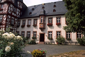 Germany Rudesheim Old Town by Rhine River tourist attraction Siegrried Mechanical Germany Rudesheim Old Town by Rhine River tourist attraction Siegrried Mechanical