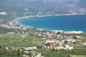 GREECE-Ionian Islands-ZAKYNTHOS-ALYKES: Aerial View from GERAKARI GREECE-Ionian Islands-ZAKYNTHOS-ALYKES: Aerial View from GERAKARI
