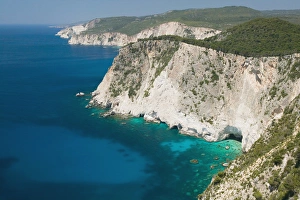 GREECE-Ionian Islands-ZAKYNTHOS-KERI: Cliffs at Cape Keri GREECE-Ionian Islands-ZAKYNTHOS-KERI: Cliffs at Cape Keri