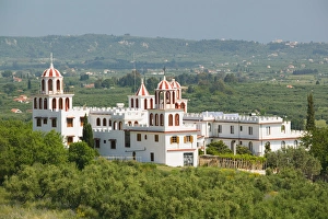 GREECE-Ionian Islands-ZAKYNTHOS-MACHERADO: Eleftherotria Monastery / Exterior GREECE-Ionian Islands-ZAKYNTHOS-MACHERADO: Eleftherotria Monastery / Exterior