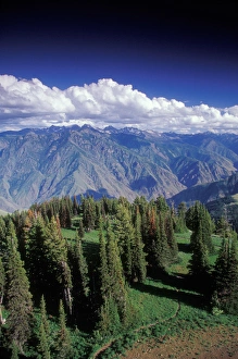 Hells Canyon (The deepest canyon in North America) Wilderness overview from hat Point Hells Canyon (The deepest canyon in North America) Wilderness overview from hat Point