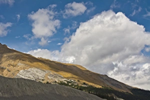 Hill, Athabasca Glacier Area, Columbia Icefield, Jasper National Park, Alberta, Canada Hill, Athabasca Glacier Area, Columbia Icefield, Jasper National Park, Alberta, Canada