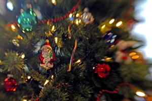 Holiday still life. Christmas tree. Property released Holiday still life. Christmas tree. Property released