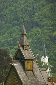 Hopperstad Stave Church, Sogne Fjord VIC norway Hopperstad Stave Church, Sogne Fjord VIC norway