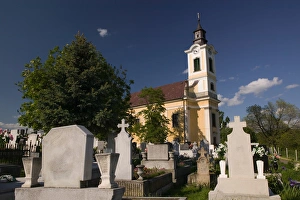 HUNGARY-Northern Uplands/Bukk Hills-Egerbakta: Town Church HUNGARY-Northern Uplands/Bukk Hills-Egerbakta: Town Church