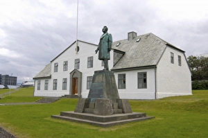 Iceland, Reykjavik, Government House, offices of the Prime Minister Iceland, Reykjavik, Government House, offices of the Prime Minister