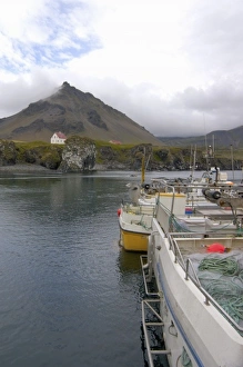 Iceland, Snaefellsnes Peninsula, Anarstapi fishing village Iceland, Snaefellsnes Peninsula, Anarstapi fishing village